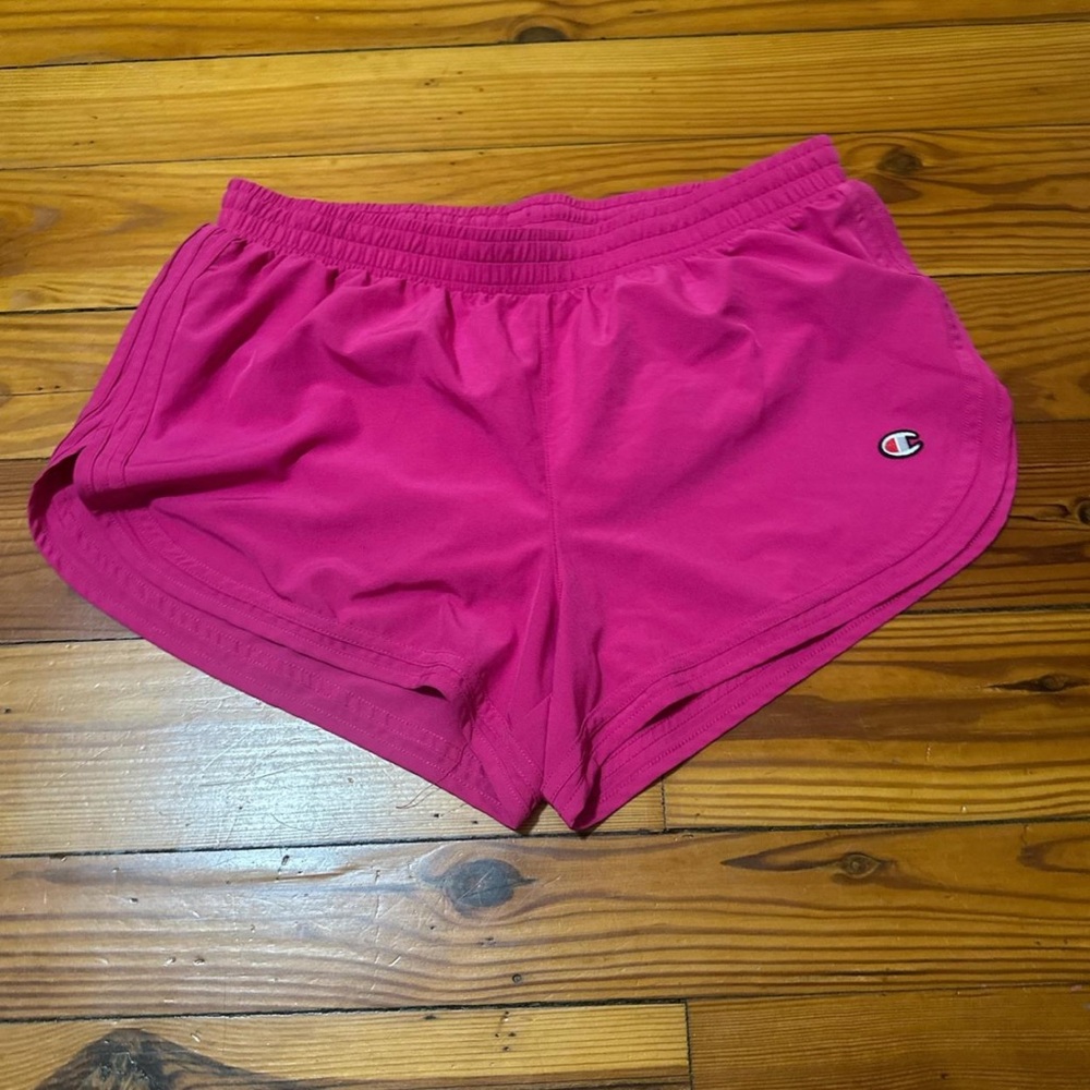 Champion Women's Vibrant Pink Athletic Shorts